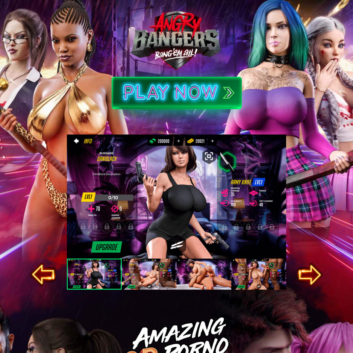 Angry Bangers 3D Porn Game - Adult Games Portal